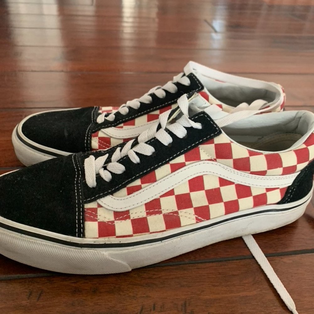 Vans Mens Old Skool Checkerboard US sz8